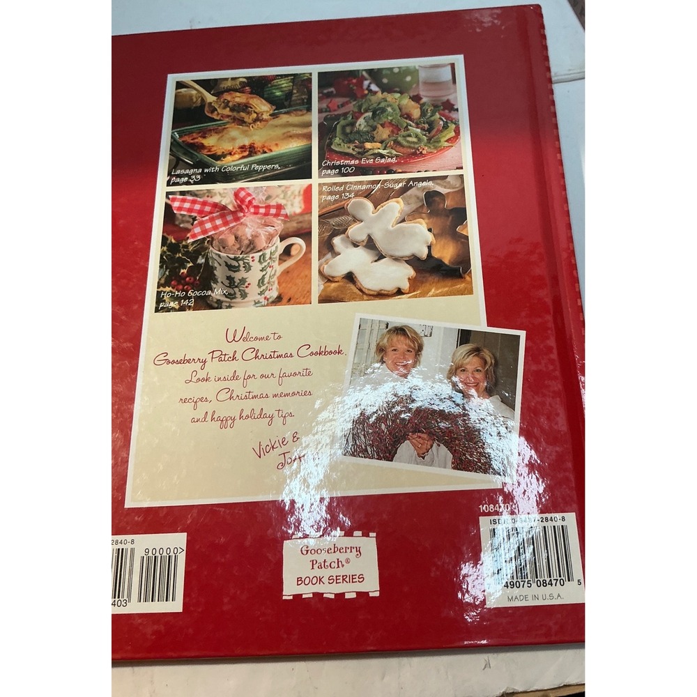 Gooseberry Patch Vintage Y2K Christmas Cookbook Lot Holiday Recipes Crafts Lot 6 - Picture 4 of 16